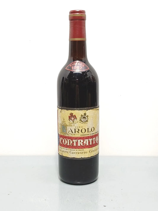 Barolo Contratto 1967 bott.72 cl