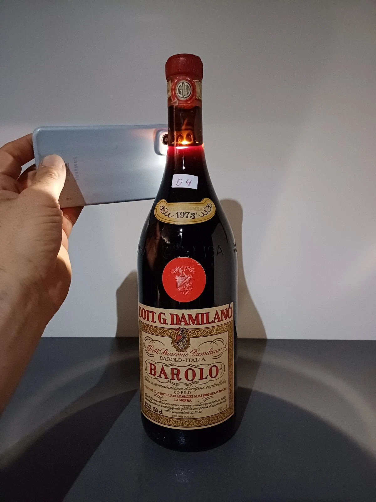 Barolo Damilano Magnum 1973 Giacomo Damilano La Mora bott.1.5 Litri