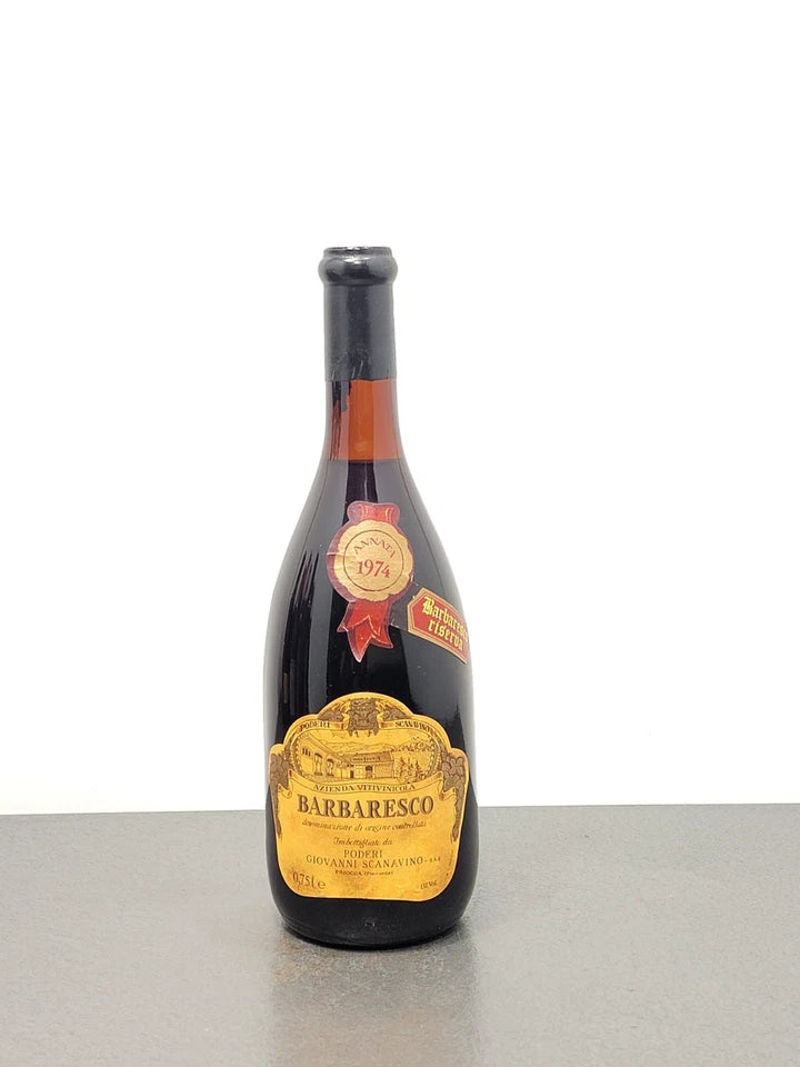 Barbaresco Scanavino Riserva 1974 bott.75 cl 13%