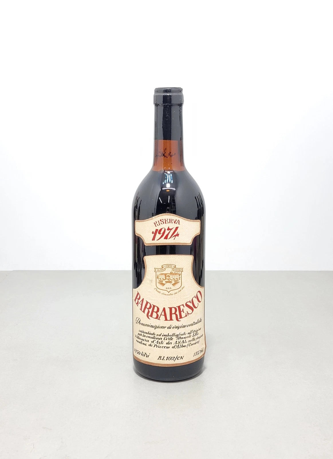 Barbaresco Corte Manolo 1974  Riserva Alba bott..75 cl 13%_2