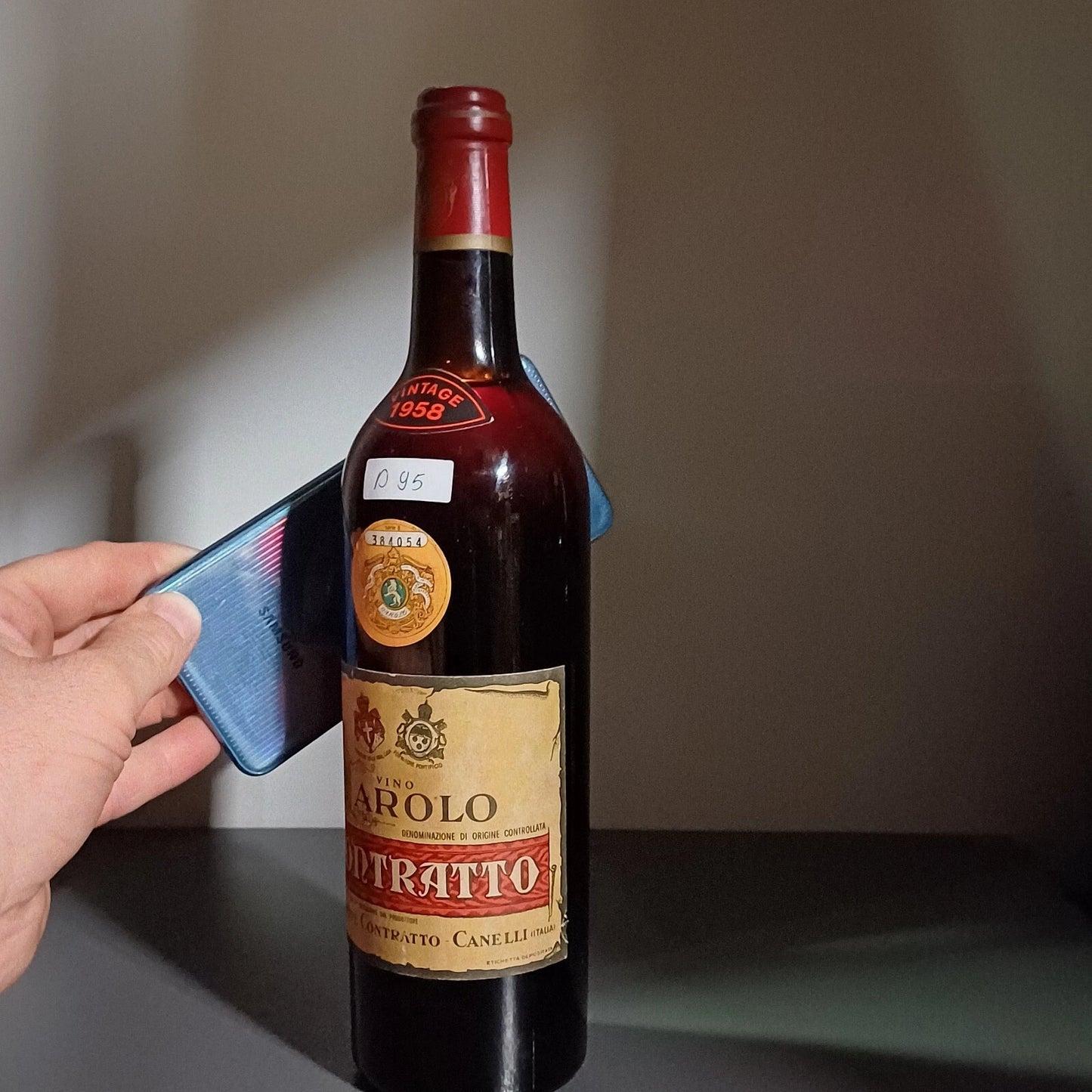 Barolo Contratto Giuseppe 1958 Canelli bott.72 cl