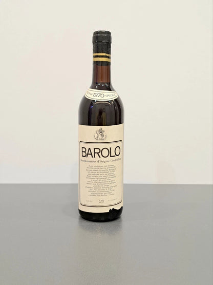 Barolo Riserva Speciale 1970 Pira Secondo. Cl 72 Imb. X Azienda San Martino