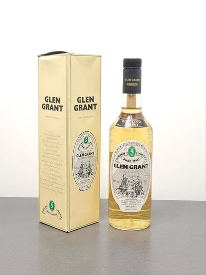 Glen Grant 5 years 1981 Pure Malt Scotch Whisky bott.75 cl 40%