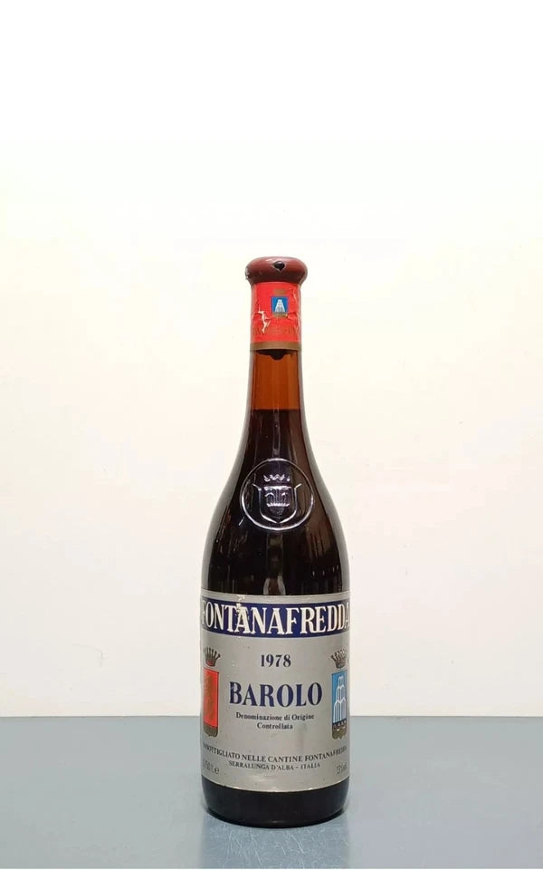 Barolo Fontanafredda 1978 Serralunga D'Alba 75 cl 13%