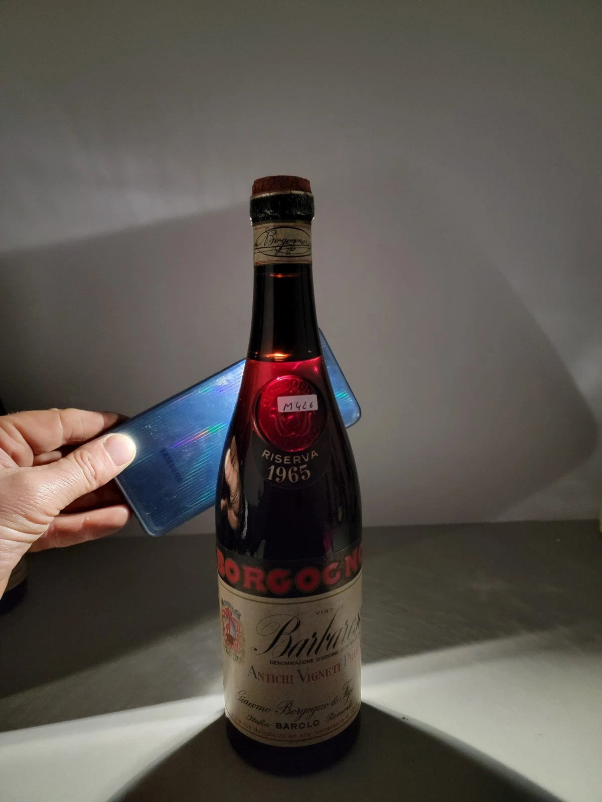 Barbaresco Borgogno Riserva 1965 Antichi Vigneti Propri bott.. 72 cl 13,5%_5