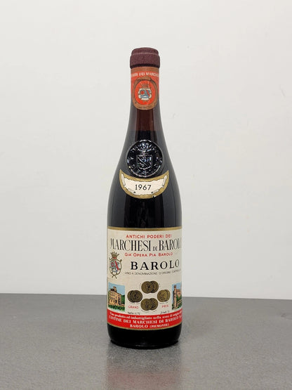 Barolo Marchesi di Barolo 1967 Gia Opera Pia bott.72 cl 13%