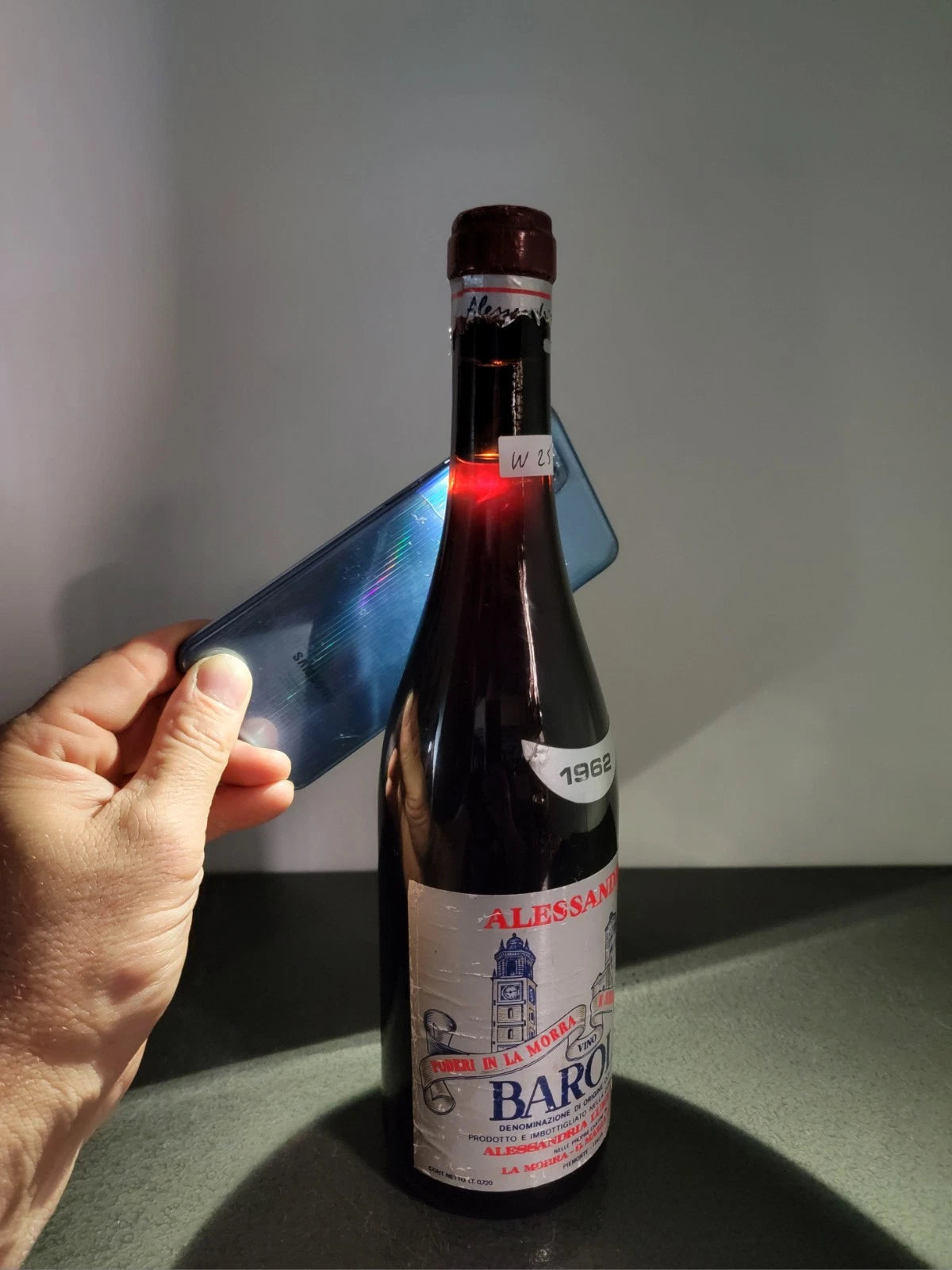 Barolo Alessandria Luigi 1962 Serralunga D'alba La Morra bott.72 cl 14%