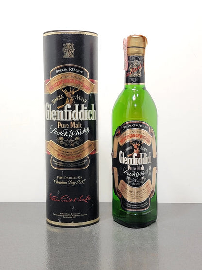 Glenfiddich 1980s Whisky Pure Malt Special Old Reserve William Grant bott.75 cl