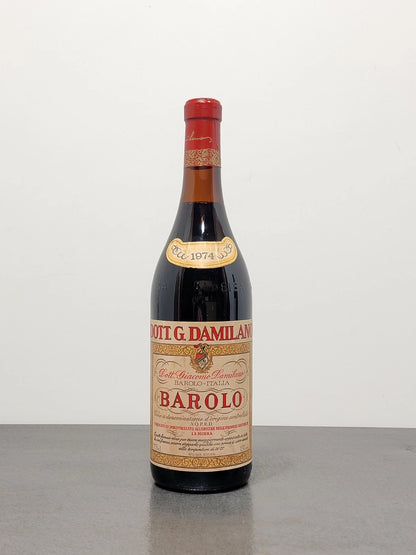 Barolo 1974 Giacomo Damilano bott.75 cl 13%