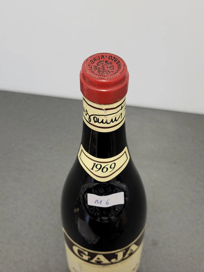 Gaja Barbaresco 1969 Vino Rosso bott.72 cl 13.2%
