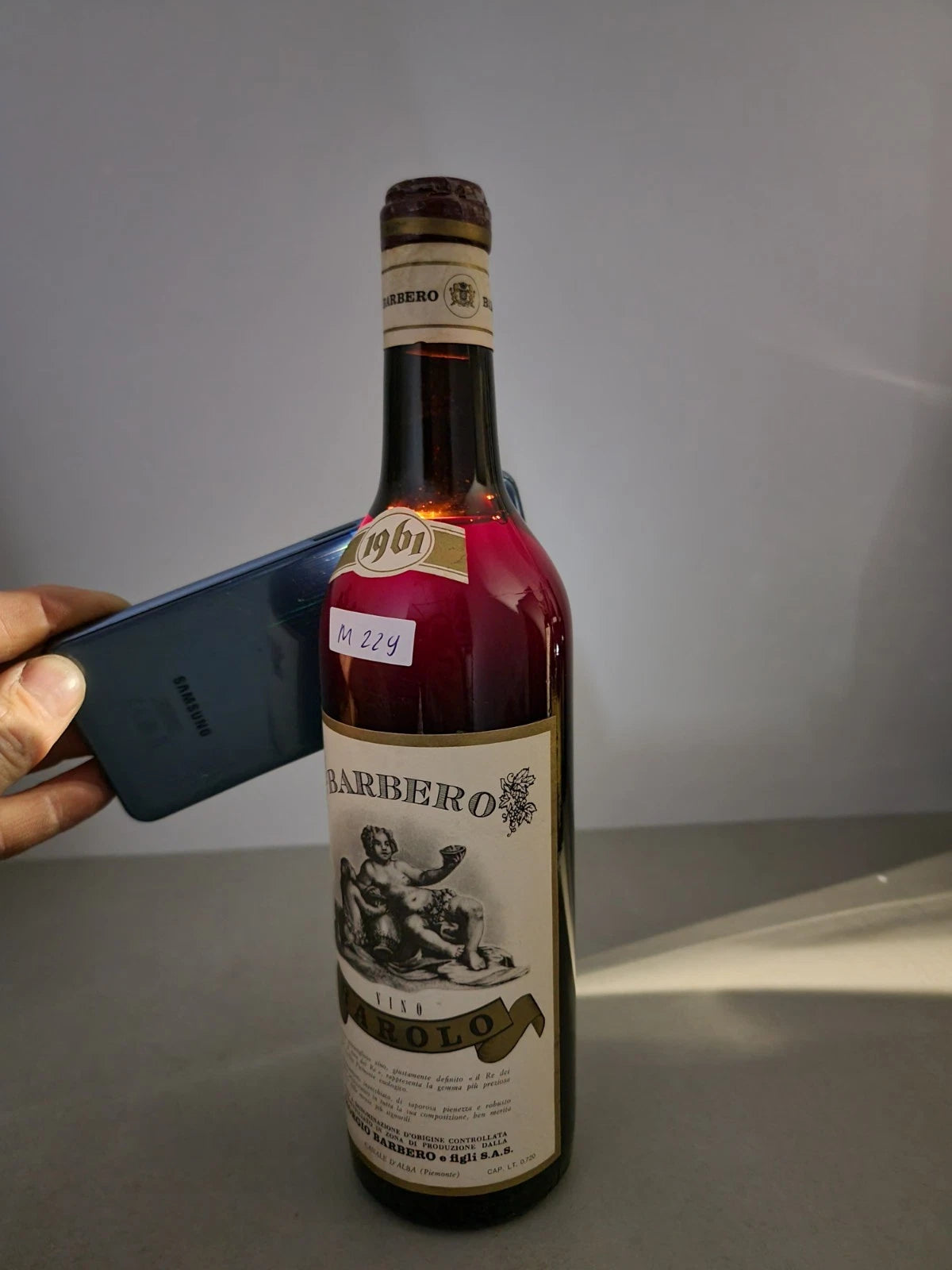 Barolo Giorgio Barbero 1961 Canale D'alba bott. 72 cl 14%