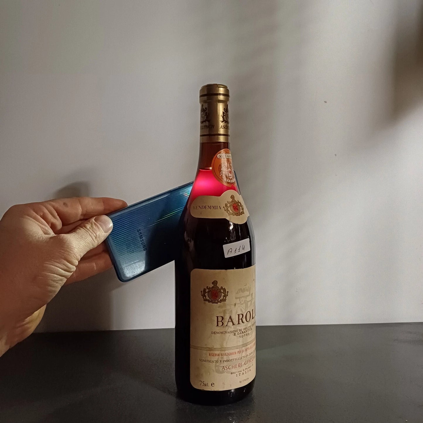 Barbaresco Ascheri Giacomo 1979  bott..75 cl 13%