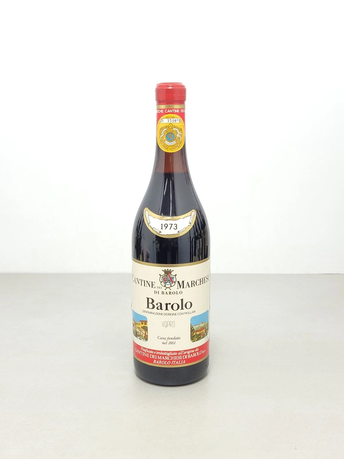 Barolo Marchesi di Barolo 1973 bott.72 cl 13%