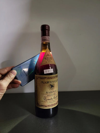 Barolo Renato Ratti 1987 Rocche Marcenasco Abbazia dell'Annunziata bott. 75 cl