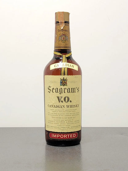 Whisky Canadian Seagram's V.O. 1967 6 Years Old bott.75 cl 43%