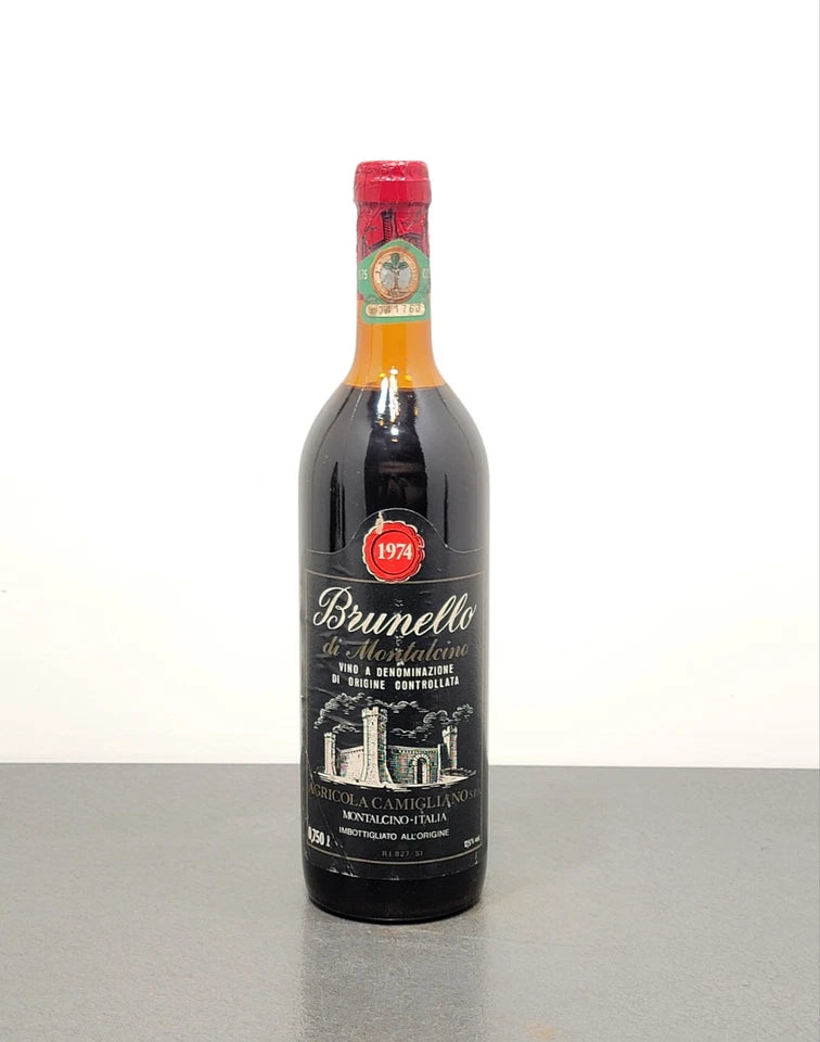 Camigliano Brunello Di Montalcino 1974 bott.75 cl 12.5%