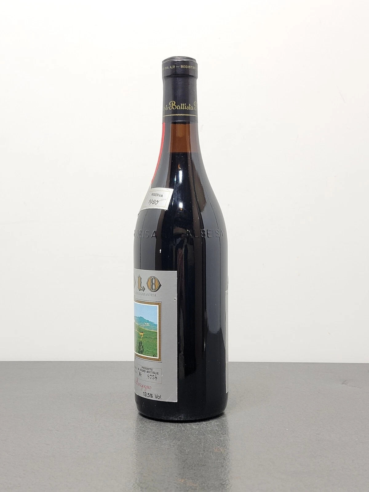 Barolo Riserva Borgogno 1980 Fratelli Serio Battista bott.75 cl 13.5%