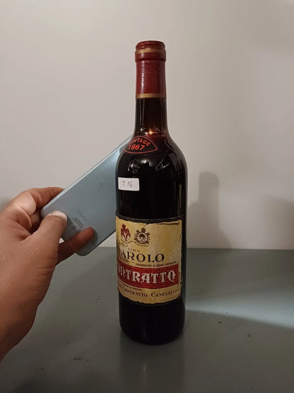 Barolo Contratto 1967 bott.72 cl