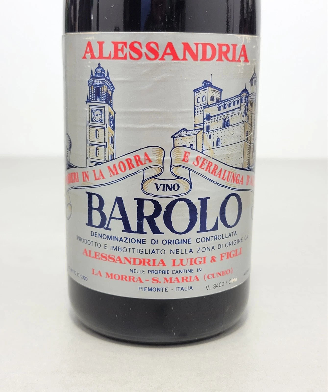 Barolo Alessandria Luigi 1967 Serralunga D'alba La Morra bott.72 cl 14%