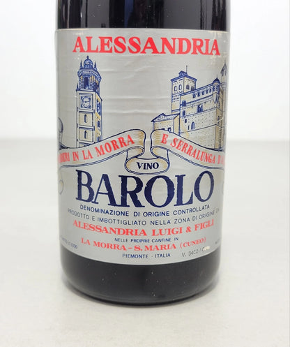 Barolo Alessandria Luigi 1967 Serralunga D'alba La Morra bott.72 cl 14%