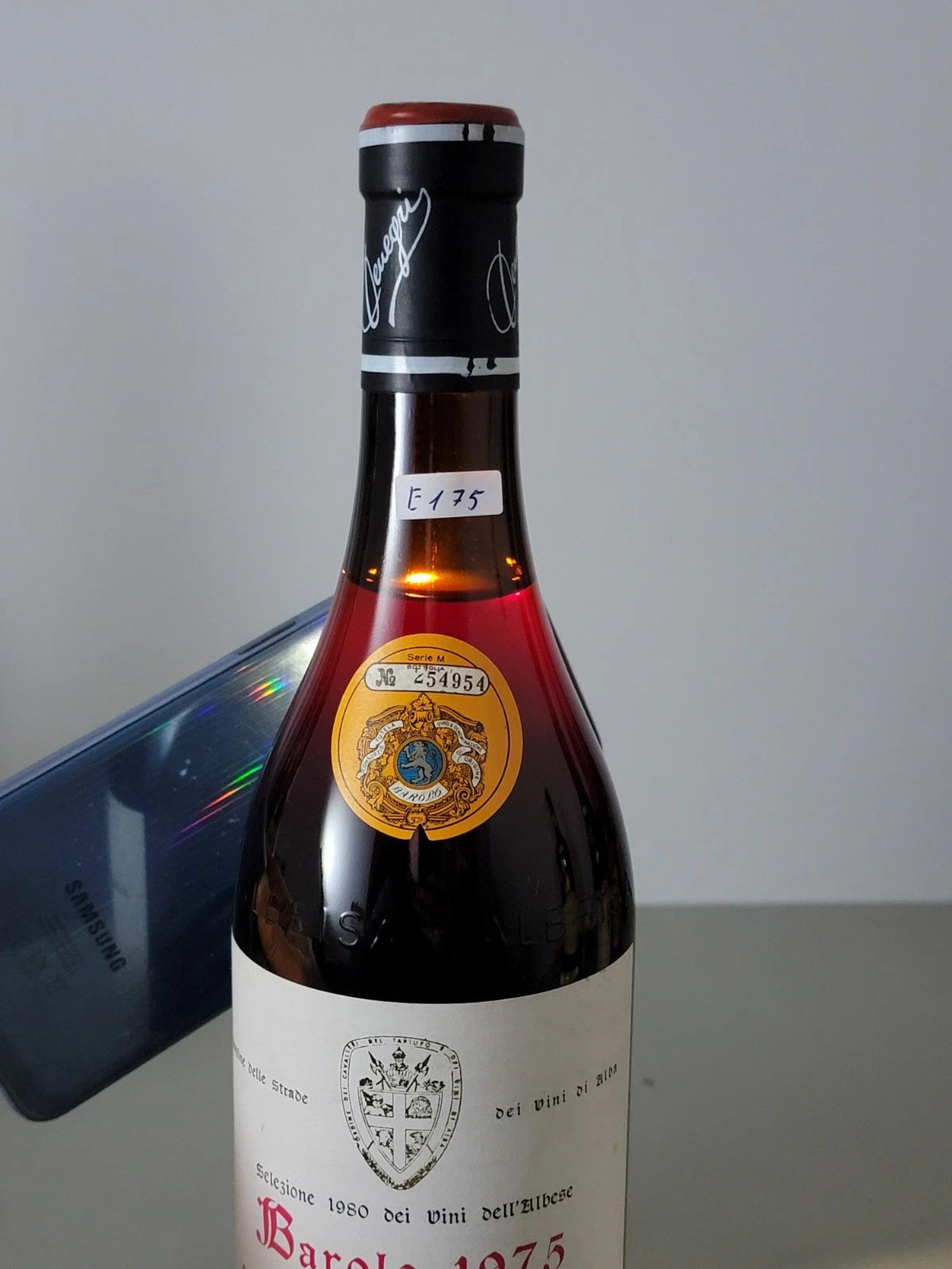 Barolo Denegri Lorenzo 1975 Cavalieri Del Tartufo 75 cl 13,2%
