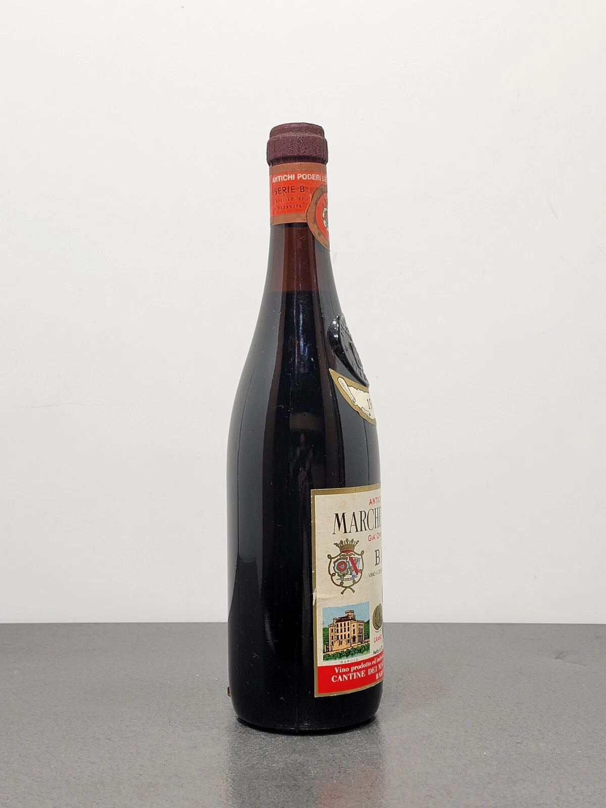 Barolo Marchesi di Barolo 1967 Gia Opera Pia bott.72 cl 13%