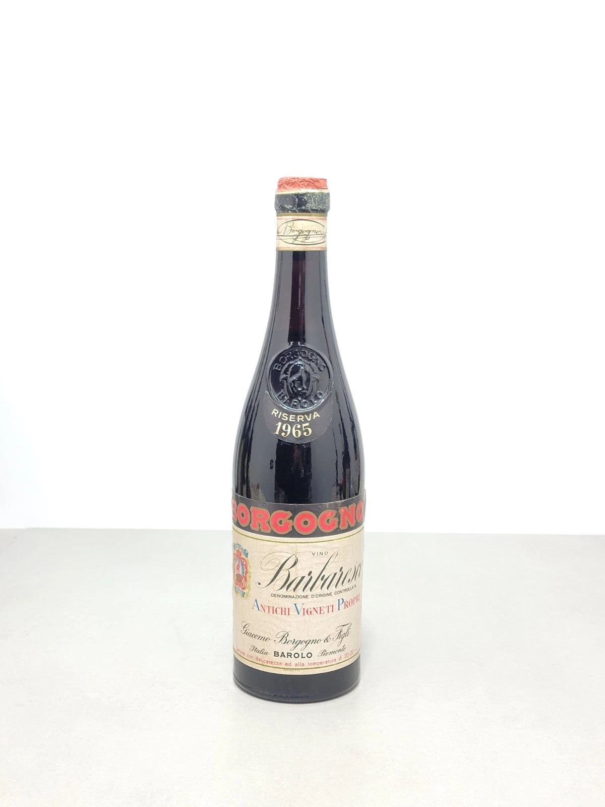 Barbaresco Borgogno Riserva 1965 Antichi Vigneti Propri bott.. 72 cl 13,5%_5