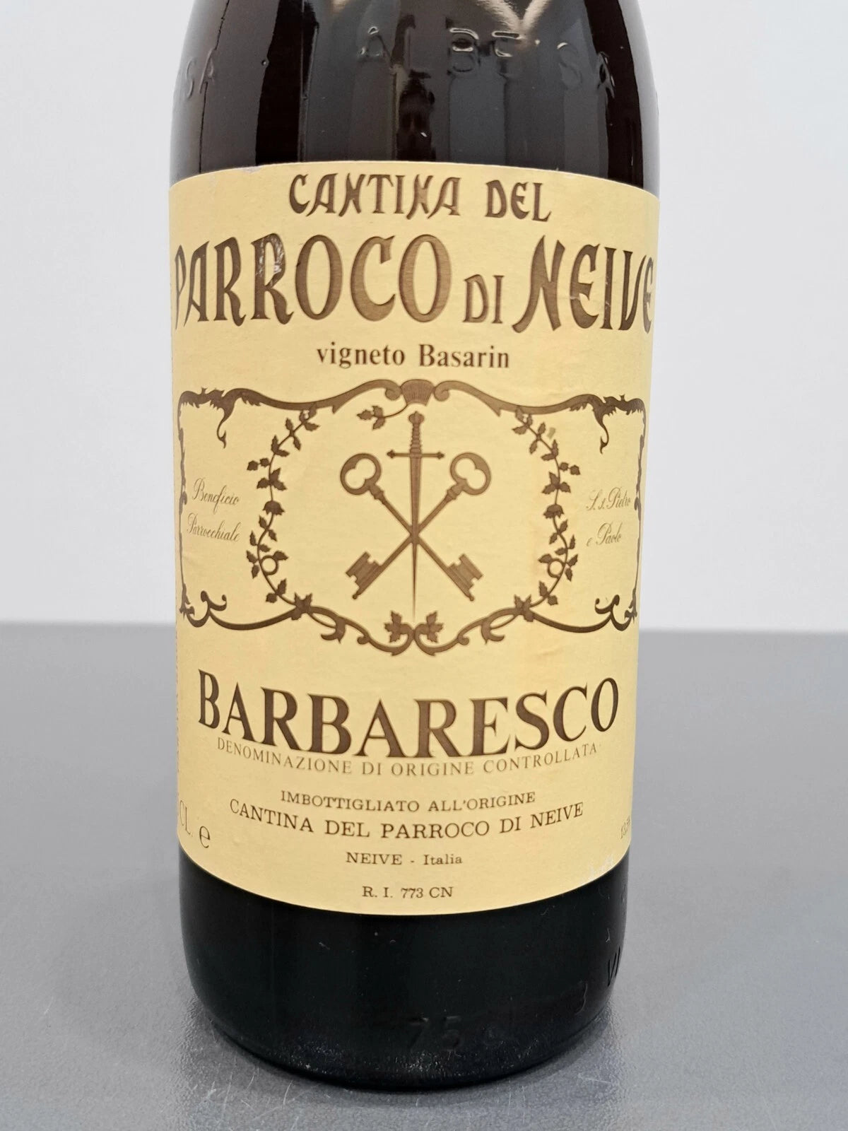 BarbarescoParroco Di Neive 1978 Riserva Speciale Vigneto Basarin bott.75 cl