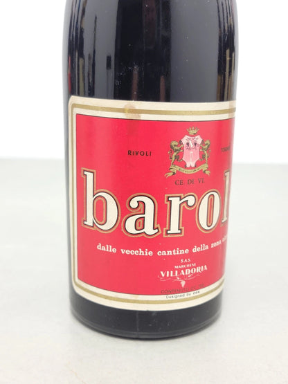 Barolo 1958 Marchese Villadoria Serralunga D'alba bott 72 cl, 13%