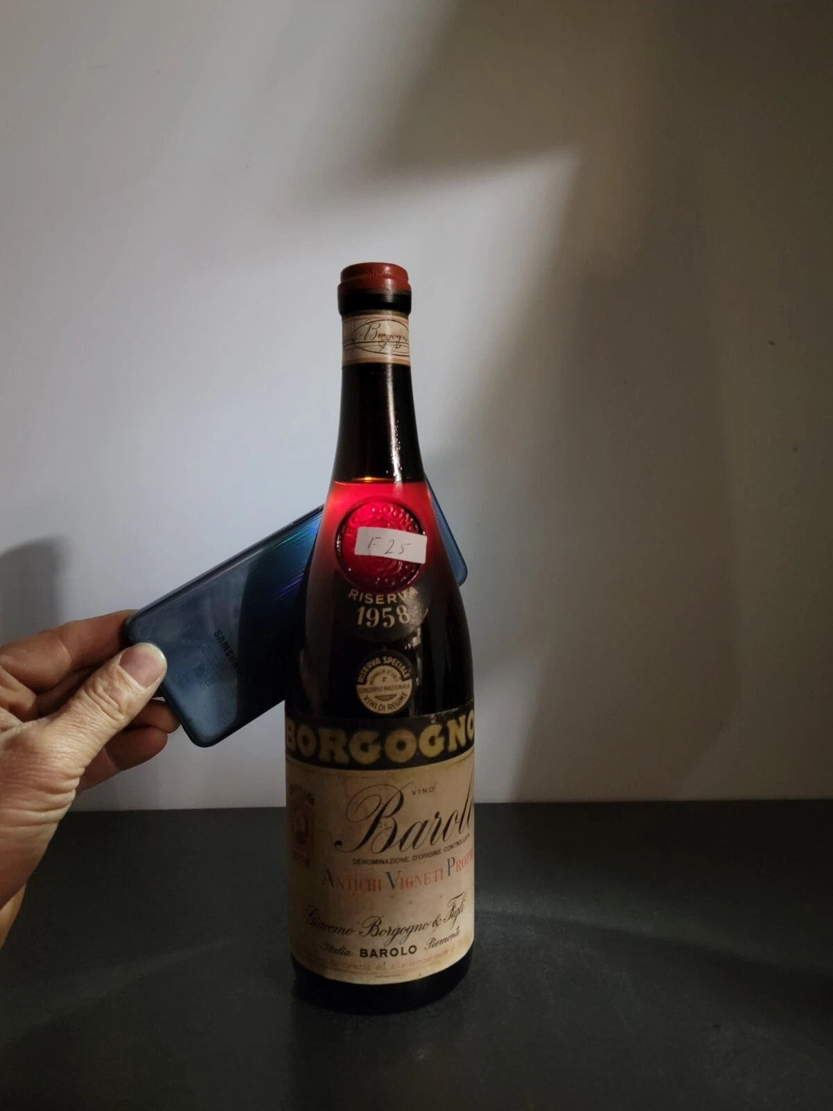 Barolo Borgogno 1958 Riserva Speciale bott.72 cl 13.5%