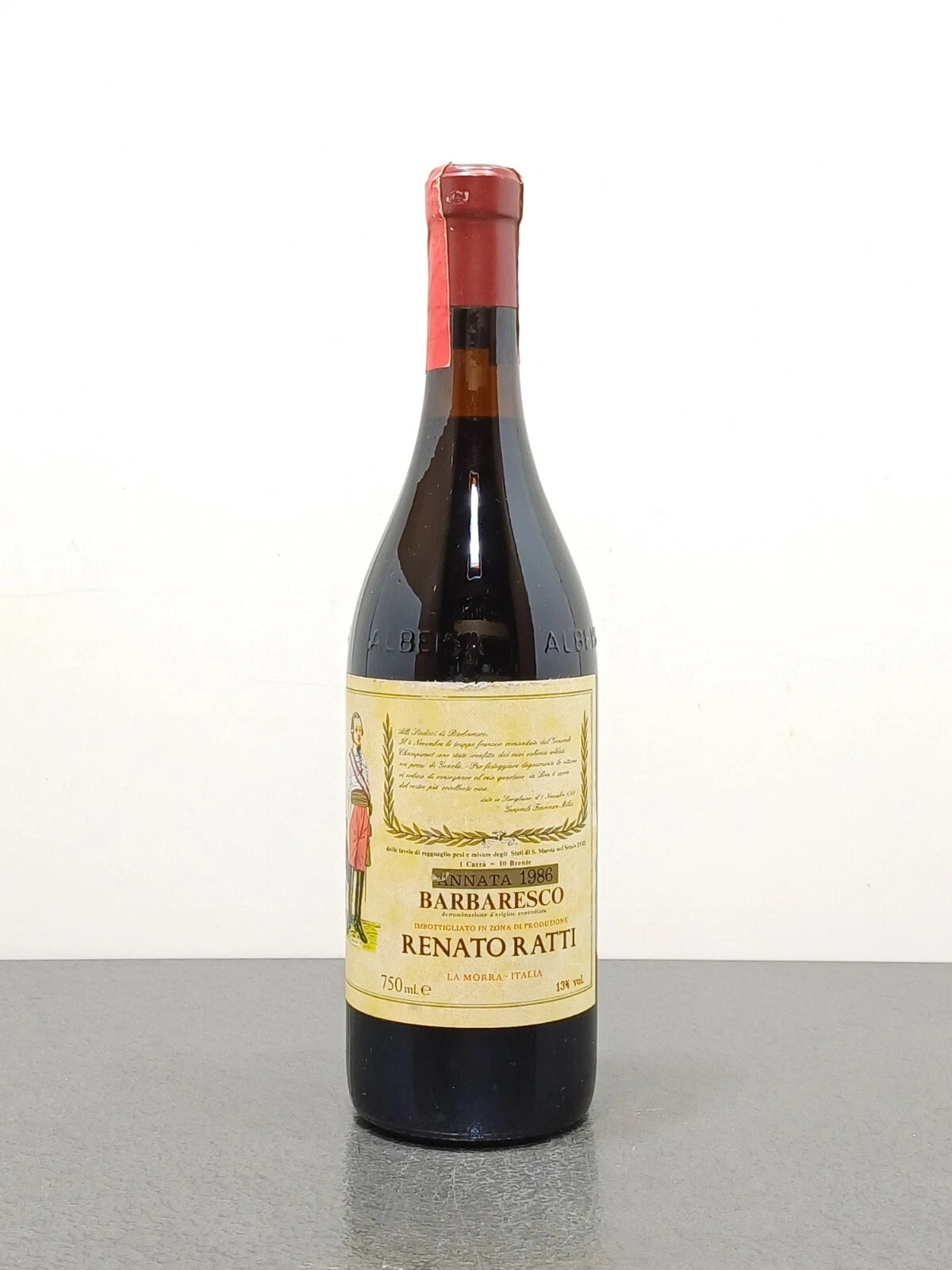 Barbaresco Renato Ratti 1986 bott.75 cl 13.%
