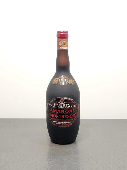 Amarone Montresor 1981 Recioto della Valpolicella Giacomo Montresor bott..75 cl