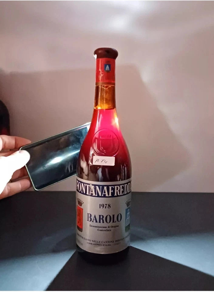 Barolo Fontanafredda 1978 Serralunga D'Alba 75 cl 13%