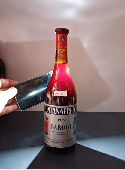 Barolo Fontanafredda 1978 Serralunga D'Alba 75 cl 13%