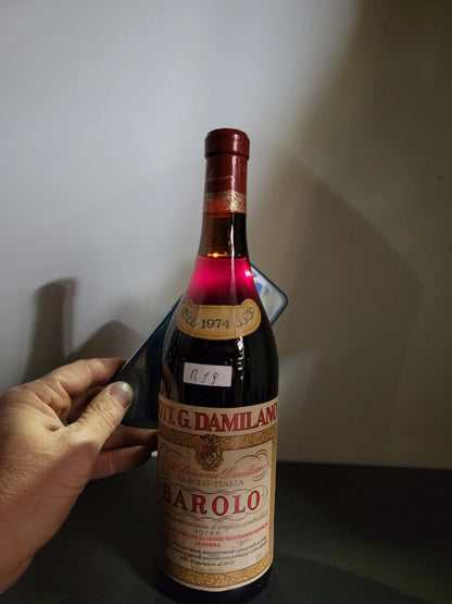 Barolo 1974 Giacomo Damilano bott.75 cl 13%