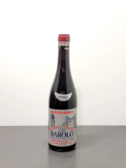 Barolo Alessandria Luigi 1962 Serralunga D'alba La Morra bott.72 cl 14%