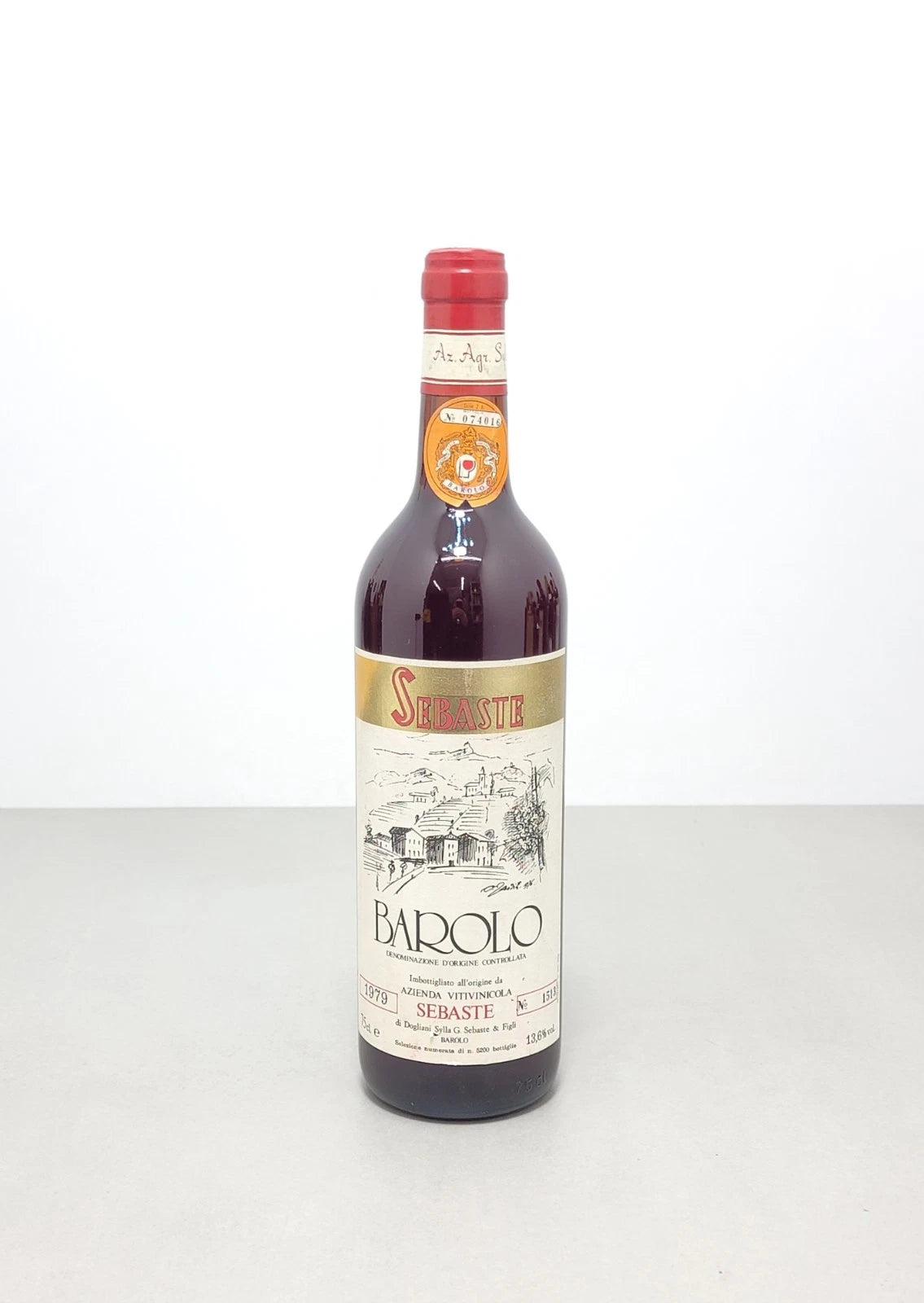 Barolo Sylla Sebaste 1979 bott. 75 cl 13,6%