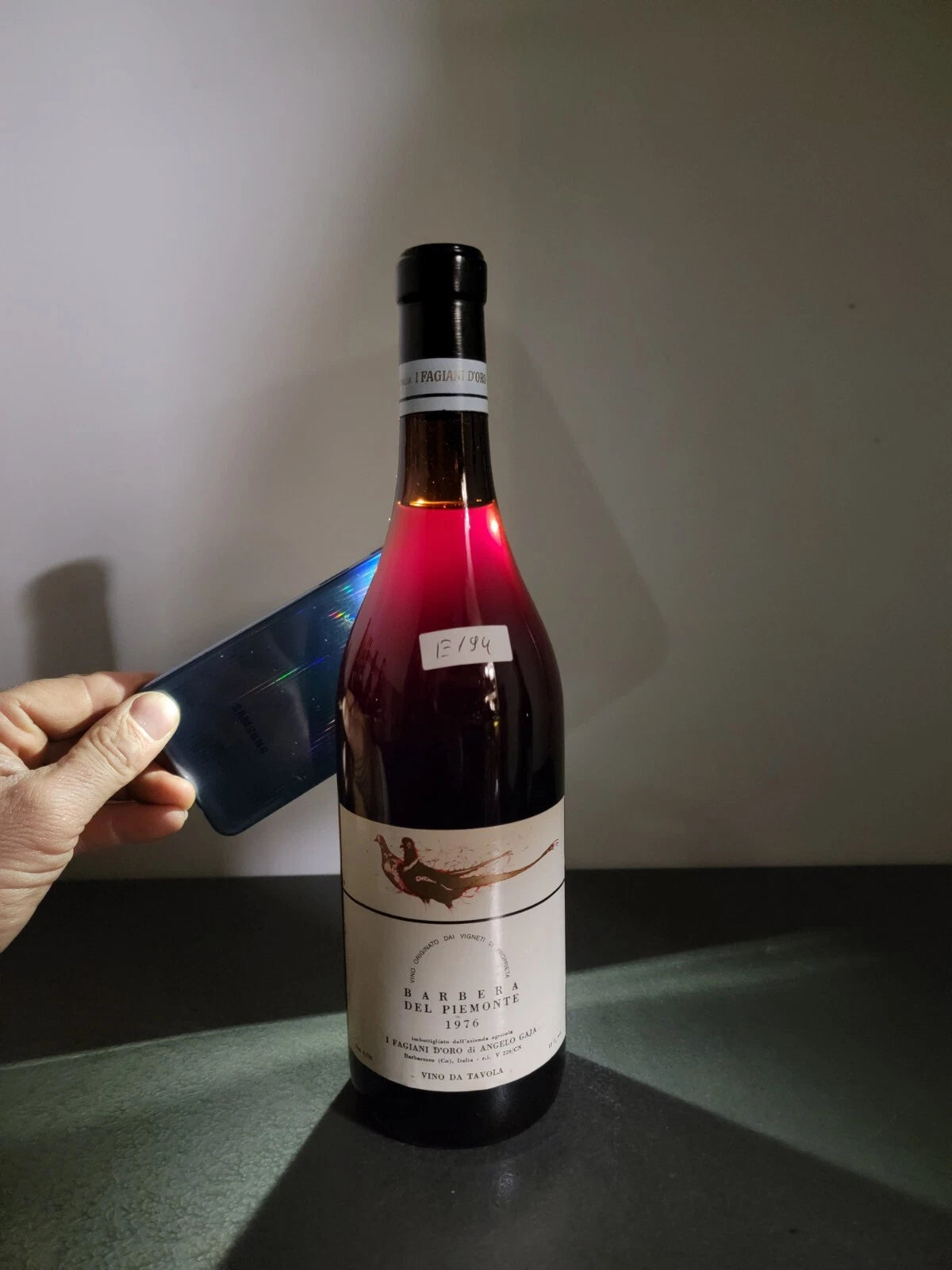 Gaja 1976 Barbera I Fagiani d'Oro bott.72 cl