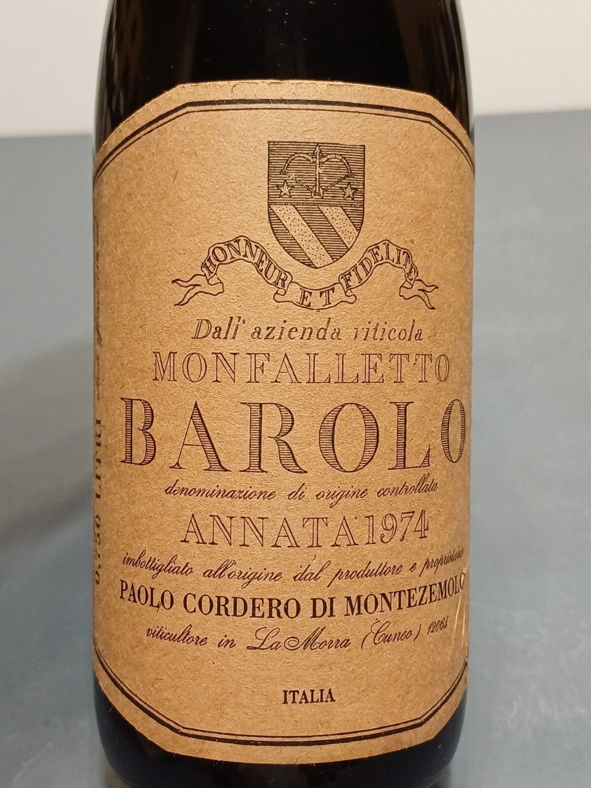 Barolo Monfalletto 1974Paolo Cordero Di Montezemolo bott.75 cl 13%