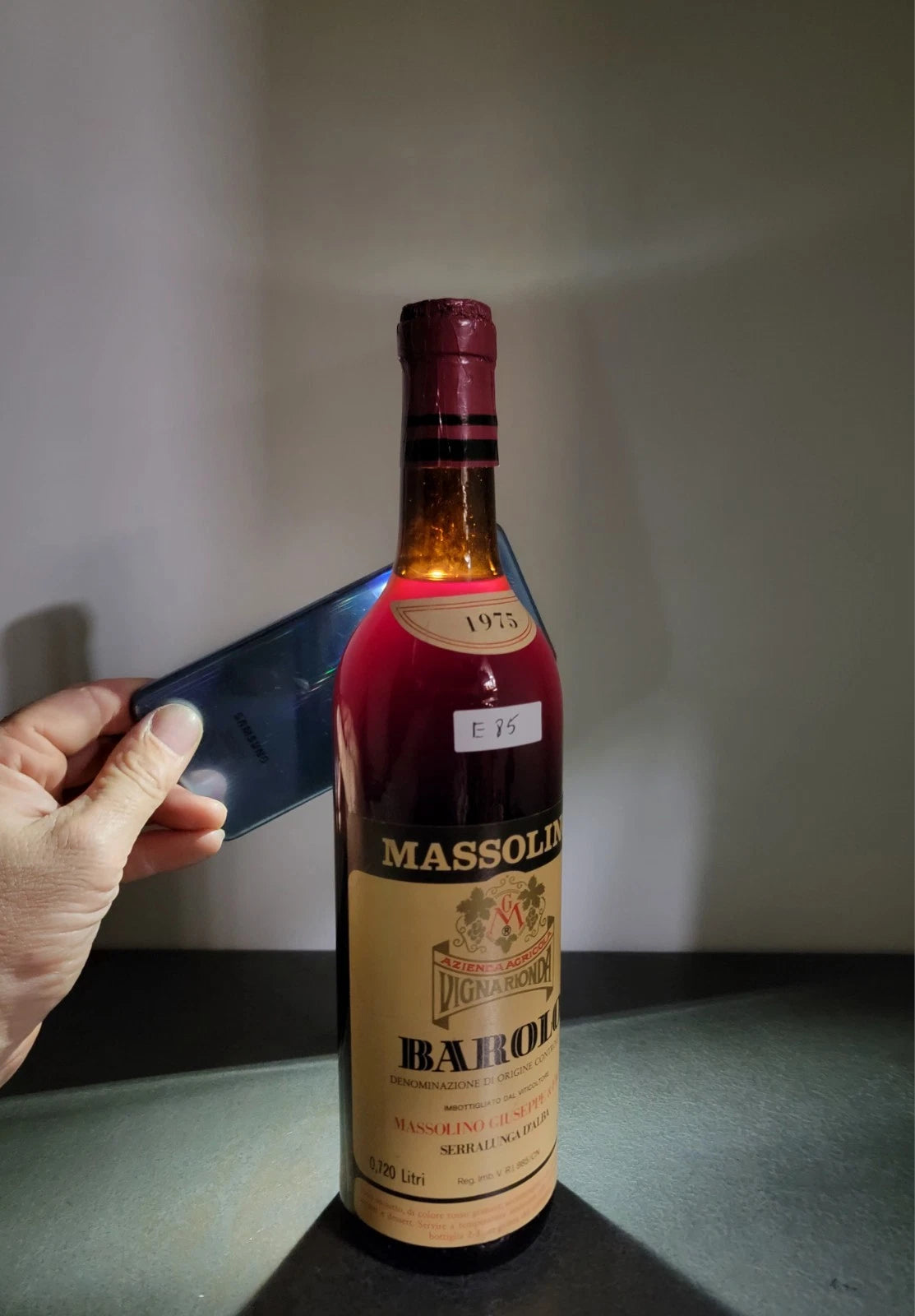 Barolo Massolino 1975 Serralunga D'alba bott.72 cl 13%