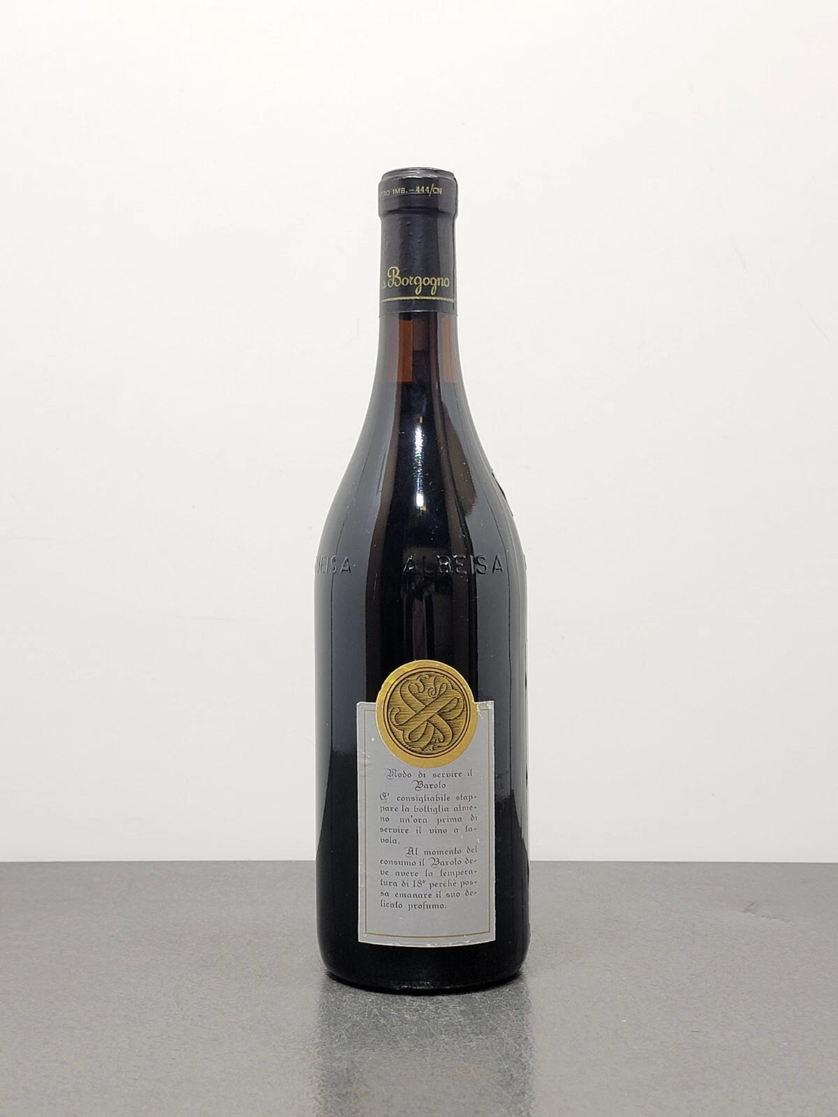 Barolo Riserva Borgogno 1980 Fratelli Serio Battista bott.75 cl 13.5%