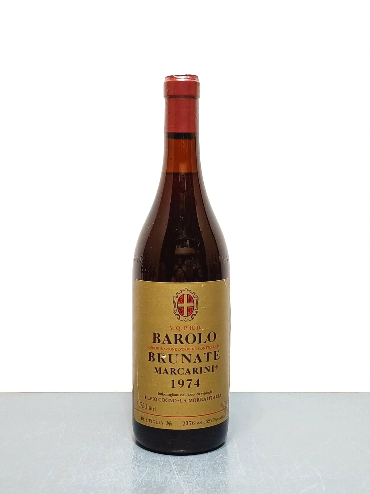 Barolo 1974 Brunate Marcarini Elvio Cogno La Mora bott75 cl