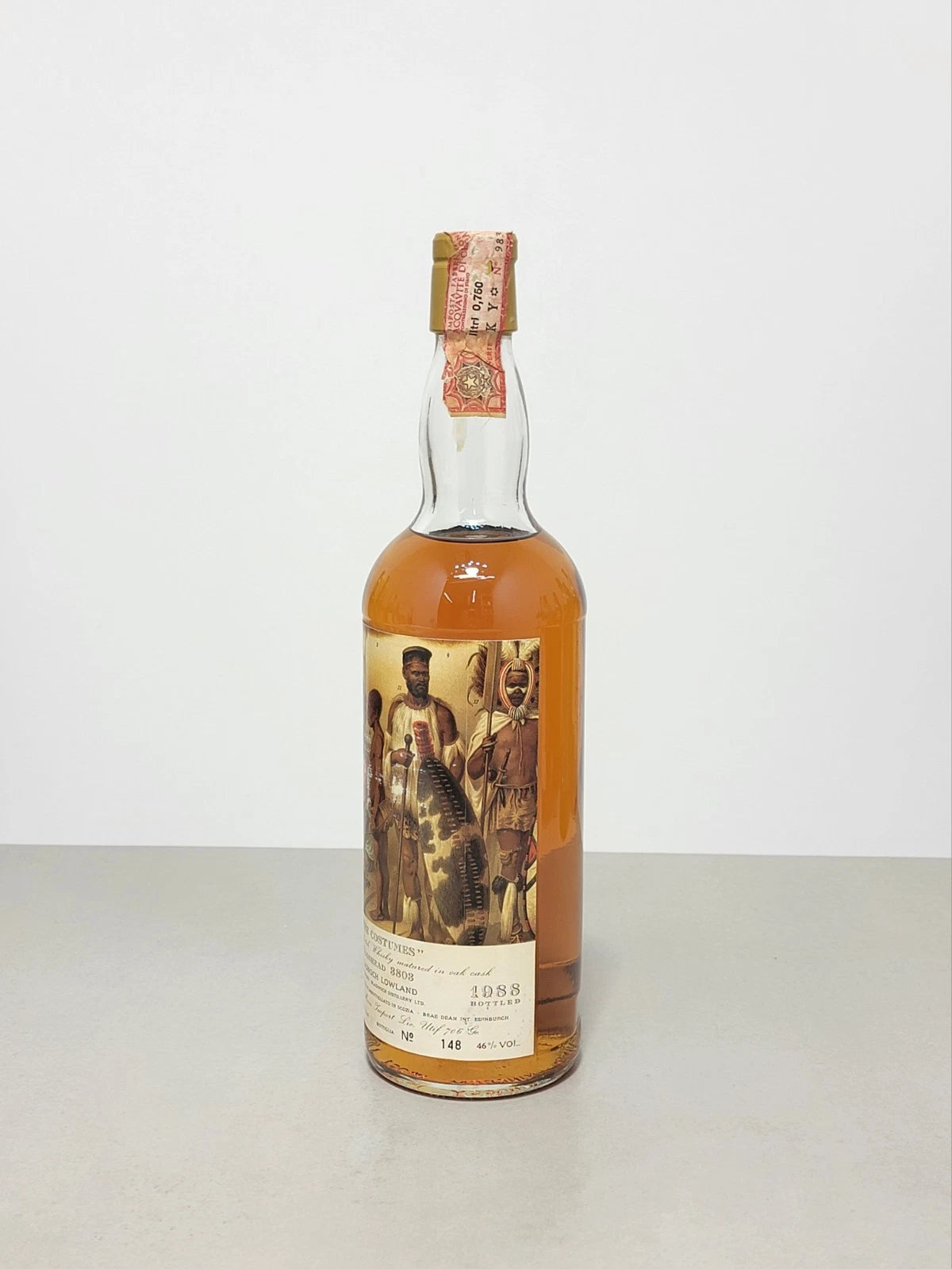 Whisky Bladnoch 1965 The Costumes Bottled 1988 Moon Import Hogshead 3803 75cl 46%