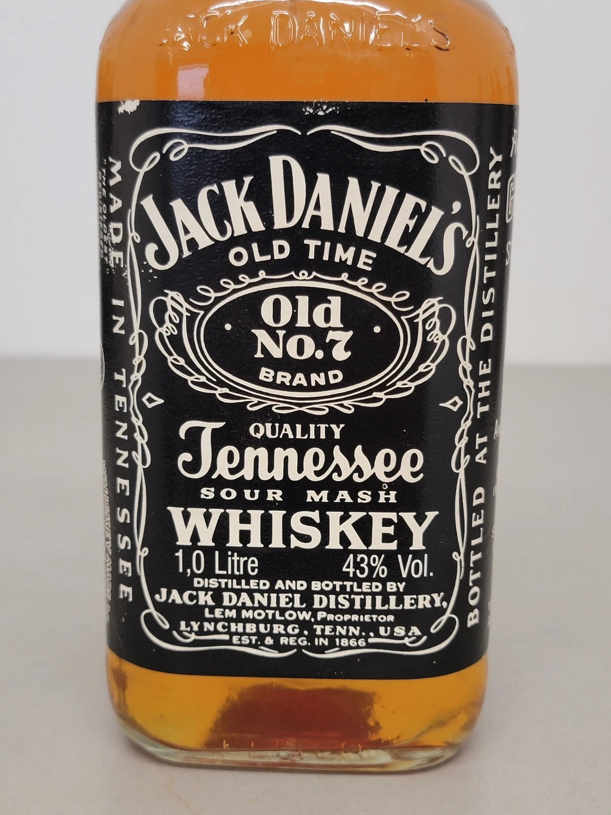Whisky Jack Daniel’s 1988 Old No.7 Tennesse 86 Proof Bott 100 cl 43%