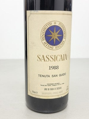 Sassicaia 1988 Tenuta San Giudo Bolgheri bott. 75 cl 12,5%