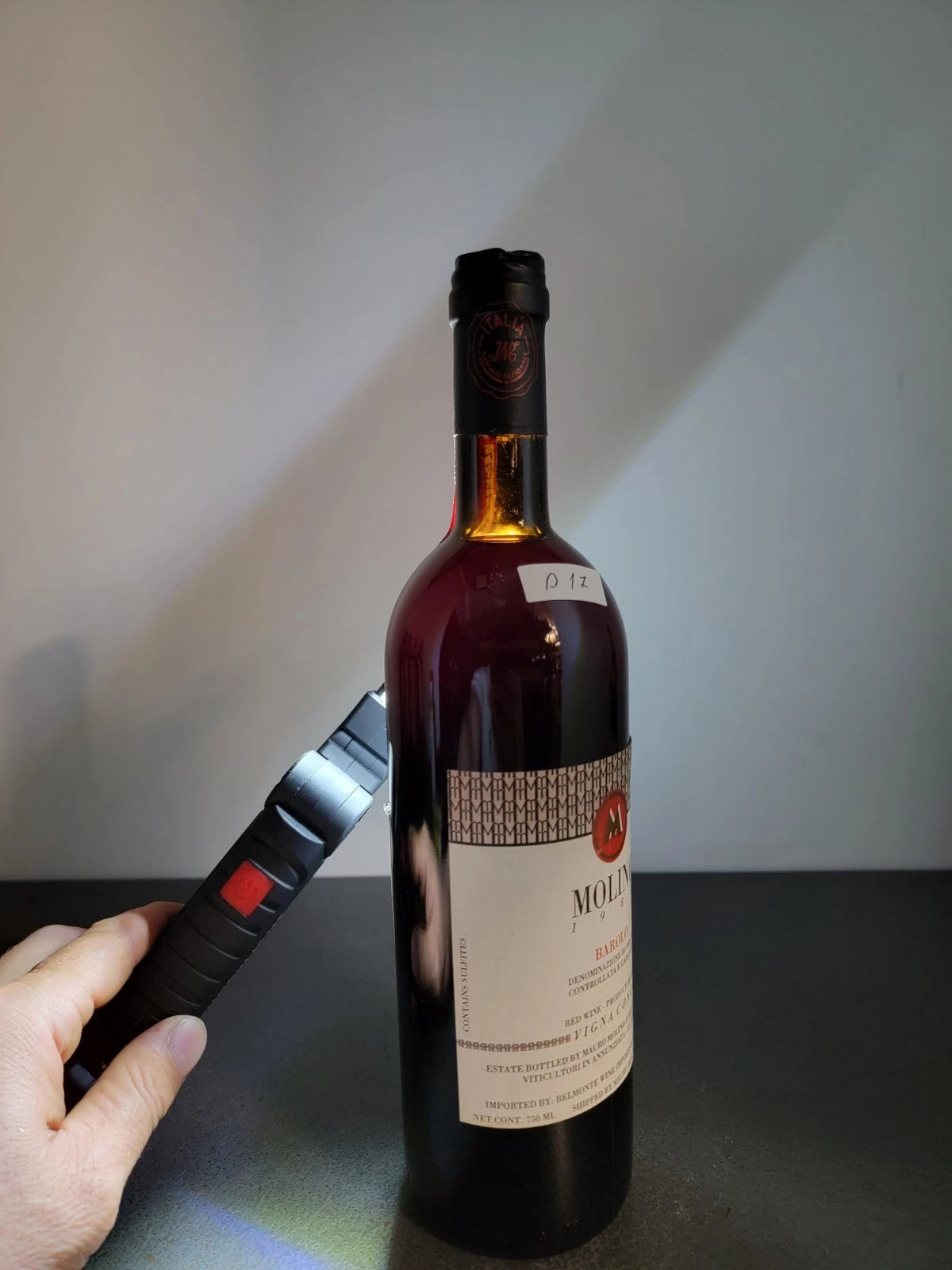 Barolo Mauro Molino 1986 Vigna Conca bott.75 cl 13.5%