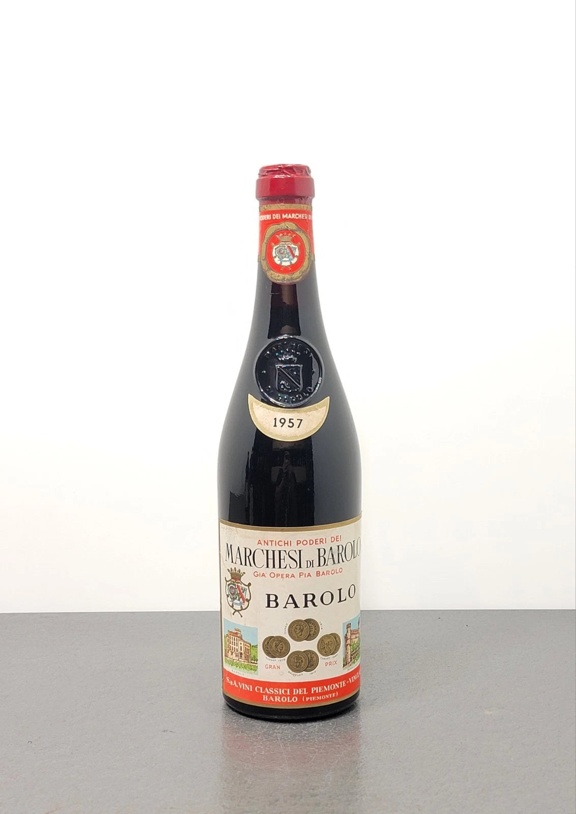 Barolo Marchesi di Barolo 1957 Serralunga D'alba bott.72 cl 13%