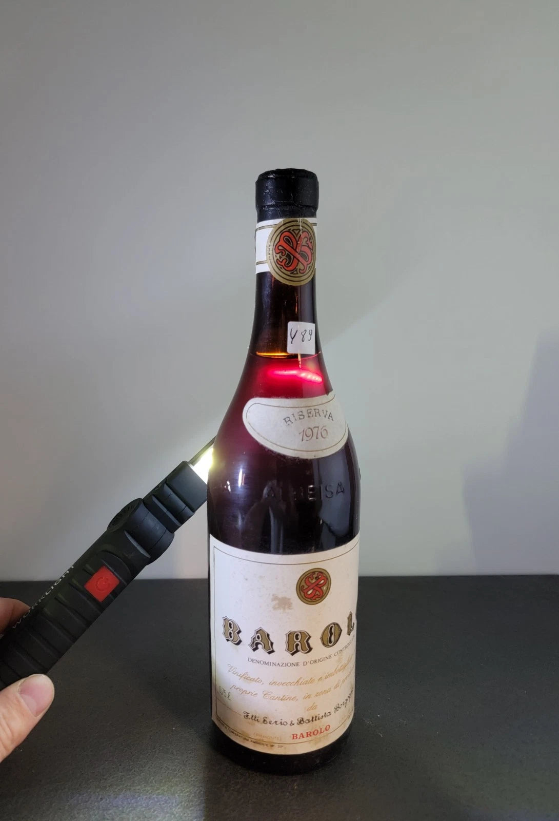 Barolo F.lli Serio & Battista Borgogno 1976 Riserva bott.75 cl 13 %
