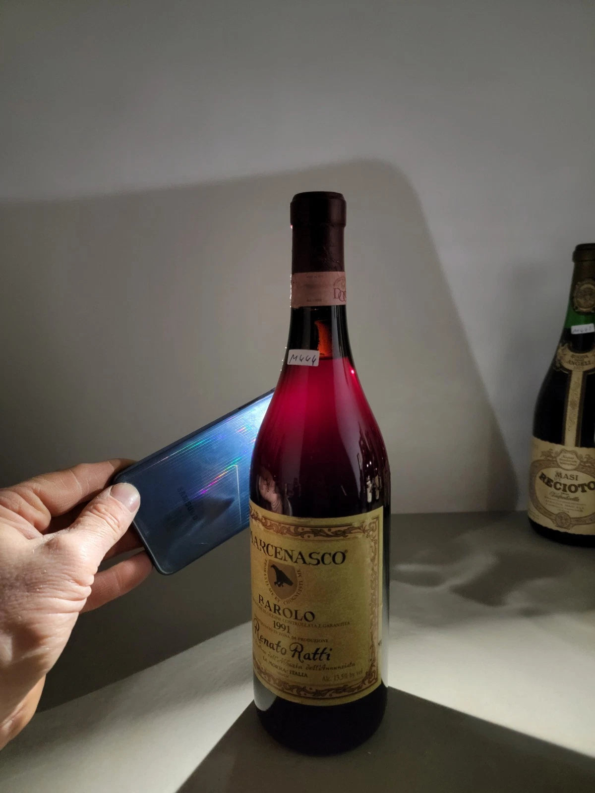 Barolo Renato Ratti 1991 Marcenasco Abbazia dell'Annunziata bott. 75 cl 13,5%