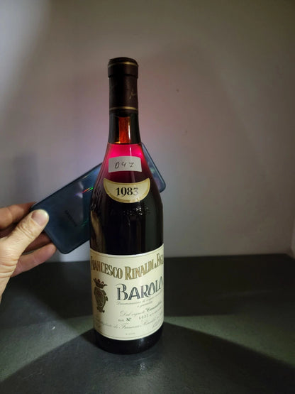 Barolo Francesco Rinaldi 1983 Vigneto Cannubbio bott.75 cl 13.5%